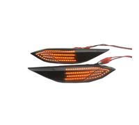 Freccia laterale Luce Di Svolta Laterale Per Paraurti Dynamic Light Compatibile Con Porsche Per Cayenne 2010 2011 2012 2013 2014 OEM 95863107100(Black)