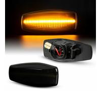 Frecce laterali nere LED con omologazione elettrica 2x compatibili con varie ...