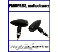 Freccia LED Nera Micro Bullet Cruiser Custom Bike HARLEY DAVIDSON Rotonda