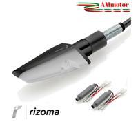 Coppia Frecce Led Rizoma Action Per Moto Indicatori Direzione Omologate Nere