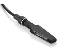 FR150B RIZOMA FRECCIA INDICATORE LED CLUB NERO POSTERIORE YAMAHA