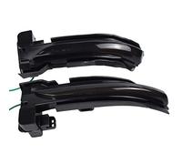 Freccia Specchietto Laterale Led 2pcs Indicatore Retrovisione Direzione Lampeggiante Dinamico LED Indicatore Di Direzione Per Ford Per Focus 4 MK4 Accessori Auto Con Guida A Sinistra(Yellow Blue)