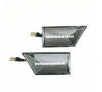 Freccia Specchietto Laterale Led 2pcs LED Acqua Che Scorre Indicatore Laterale Indicatori Direzione Direzione Per Opel Per Vectra C 2002~2008 Per Signum 2003~2008 Lampada Accessori(Crystal Shell)