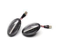 Freccia Specchietto Laterale Led Indicatore Direzione Dinamico LED Laterale Parafango Indicatore Sequenziale Auto Assessories Per BMW Per MINI Per Cooper R50 R52 R53 2002-2008(Crystal)