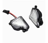 Freccia Specchietto Laterale Led Nessun Errore Cars Side Under Mirror Pozzanghera Lampada Per Skoda Per Octavia MK2 A5 Per Super B B6 3T 2009-2012 Indicatore Di Direzione Dinamico LED(Puddle Light)