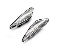 Freccia Specchietto Laterale Led Per Nissan Per Lafesta Per Highway Star 2011-2017 Scroll Segnale Di Girata Luce Ripetitore Laterale Lampada Facelift Auto Lampadina(Clear)