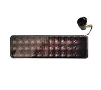 Freccia Specchietto Laterale Led Sostituzione Auto Smoke Case RH LH 36LED Indicatori Di Direzione Freno Lampade Luci Posteriori Per SUZUK I Per JIMNY Per JA11 JA12 JA22 JB31 SJ30 SJ40(Smoke)