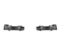 Freccia Specchietto Laterale Per Touareg 2019 2020 2021 2022 Auto Sinistra Destra Posteriore Specchio Vetro Led Indicatori Direzione Lampada Della Luce LED Fanale Specchietto Laterale(Light LR)