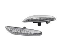 Freccia Specchietto Retrovisore 2 Pezzi Per BMW E60 E61 E90 E91 E92 E93 E81 E82 E88 E46 X3 X1 LED Indicatori Direzione Dinamici Laterali Specchietto Retrovisore Luce(Dynamic Crystal A)