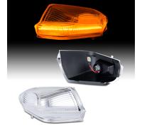 Freccia Specchio Specchietto Laterale LED Vetro Trasparente Adatto A per