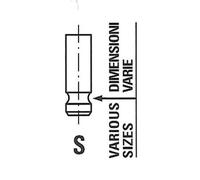 FRECCIA Valvola Di Ingresso 93.2 Mm Per Hyundai I30 Kombi KIA Sportage Rio III