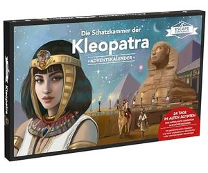 Frech Calendario dell'Avvento Escape Experience - Il Tesoro della Cleopatra - Puzzle per 24 Giorni Il Successo del Calendario dell'Avvento di Escape con Oggetti misteriosi