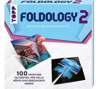Frech Foldology 2 - Padroneggia i Puzzle Origami. 100 Puzzle impegnativi per Teste Luminose e Mani abili.