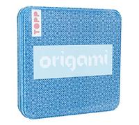 Frech Origami Faltblätter mit Designdose (Ornamento): 150 Faltblätter (15 x 15 cm, 80 g/m²) in 5 Motivi Ornamentali con Decorazioni per 10 Modelle