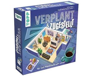 Frech Pianificato e spostato - Chi Fa avverare i Sogni abitativi: Il Gioco Flip & Write su Grandi Piani e Troppo Poco Spazio. con 26 scenari da Tiny House a Villa di Lusso