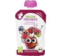 Freche Freunde Mousse da Spremere Bio - Mela, Fragola, Mirtillo e Lampone - 100 g