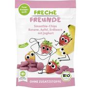 Freche Freunde Smoothie Chips Bio - Banana, Mela, Fragola e Yogurt - 16 g