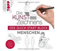 frechverlag Die Kunst des Zeichnens Menschen. Der Quick-Start-Block: (Tascabile)
