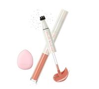 Freckle Blush Pen, 2 in 1 Nude Dorate Fard & Marrone Chiaro Freckle Stamp Matita, Impermeabile a Lunga Durata Waterproof, Freckles Effetto Naturale, Trucco Blush Crema Stick, Regalo per Donne-02