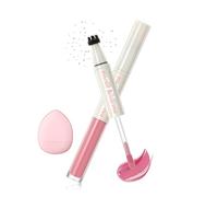 Freckle Blush Pen, 2 in 1 Rosa Fard & Marrone Caldo Freckle Stamp Matita, Impermeabile a Lunga Durata Waterproof, Freckles Effetto Naturale, Trucco Blush Crema Stick, Regalo per le Donne-01