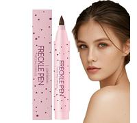 Freckle Pen, 2,5 ml Freckle Marker, 0,59 x 0,59 x 4,33 Inches Natural Light Brown, Quick Dry, Long Lasting, Waterproof Cosmetics for Face Beauty and Daily Practice