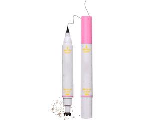 Freckles Pen Girl - per lentiggini, con per ciglia e eyeliner, impermeabile, a lunga durata, per un look naturale (tutti i tipi di pelle)
