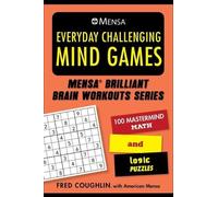 Fred Coughlin American Mens Mensa(r) Everyday Challenging Mind Game (Tascabile)