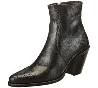 Fred de la Bretoniere Blaire-Stivale alla Caviglia con Stampa Brogue, Donna, Nero, 36 EU