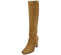 Fred de la Bretoniere, FRS1155 Stivale in camoscio di lusso Donna, light brown, 40 EU