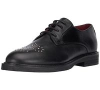 Fred de la Bretoniere Paris Derby with Studs, Oxford Donna, Nero, 40 EU