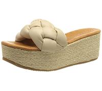 Fred de la Bretoniere Shs1102, Sandali Donna, Beige, 36 EU