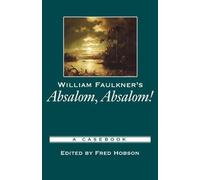 Fred Hobson William Faulkner's Absalom, Absalom (Tascabile)