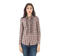 Fred Perry 31213264 Camicia Maniche Lunghe Donna Rosa 0031 S