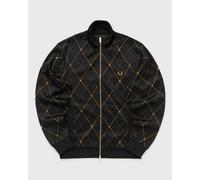 Fred Perry ARGYLE TRACK JACKET men Track Jackets black in taglia:XL