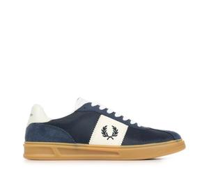 Fred Perry B4 Textured Poly Suede B2344X86, Scarpe Sportive Uomo