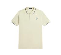 Fred Perry - Beige Twin Tipped Polo Shirt - - Tops - Uomo - Beige - S