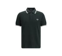 Fred Perry Bicolor Cotton Polo Shirt - S