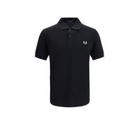 Fred Perry Black Cotton Polo Shirt - XL