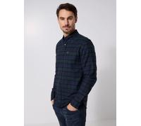 Fred Perry - Blackwatch Tartan Brushed Twil Blu - Abbigliamento S Blu
