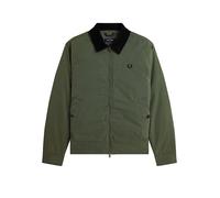 Fred Perry - Giacca con zip kaki-Verde M