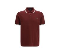 Fred Perry Bordeaux Cotton Polo Shirt - XL