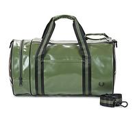 Fred Perry Borsa da viaggio Classic Barrel Bag in Verde Unica