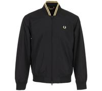 Fred Perry Brentham Bomber Jacket, Giacca da uomo, Nero , L