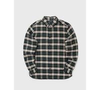 Fred Perry BRUSHED TWILL TARTAN SHIRT men Longsleeves green|beige in taglia:S