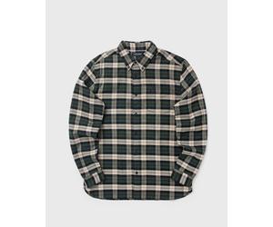 Fred Perry BRUSHED TWILL TARTAN SHIRT men Longsleeves green|beige in taglia:S