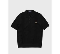 Fred Perry CABLE KNITTED SHIRT men black in taglia:XL