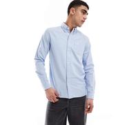 Fred Perry - Camicia Oxford azzurra-Blu XL