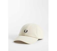 Fred Perry - Cappellino classico in piqué color cuoio-Neutro One Size