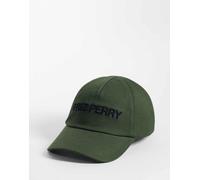 Fred Perry cappellino con testo ricamato in khaki-Verde One Size