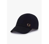 Fred Perry - Cappellino in piqué nero con logo One Size